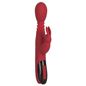 Vibrator Cu incalzire You2Toys Rabbit Rosu pe Vibreaza.ro