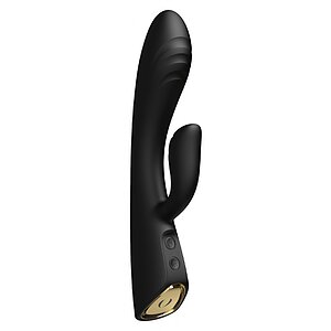 Vibrator Dorcel Flexi Rabbit Heating Negru pe Vibreaza.ro