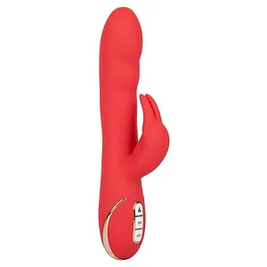 Vibrator Heated Ultra-Soft Rabbit Rosu pe Vibreaza.ro