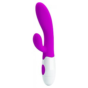 Vibrator Iepuras 30 Functii 21.5cm Mov pe Vibreaza.ro