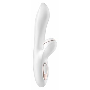 Vibrator Iepuraș Satisfyer Profesional Punctul G Alb Vibrator Iepuraș Satisfyer Profesional Punctul G Alb pe Vibreaza.ro