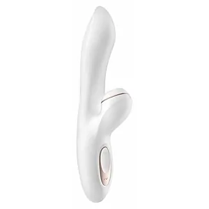 Vibrator Iepuras Satisfyer Profesional Punctul G Alb pe Vibreaza.ro