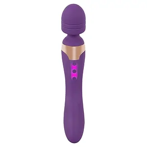 Vibrator Javida Double Massager Mov pe Vibreaza.ro