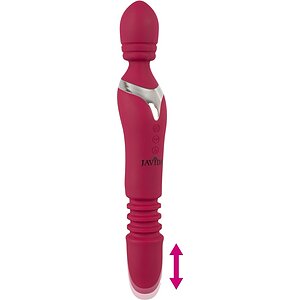 Vibrator Javida Warming And Thrusting Rosu pe Vibreaza.ro