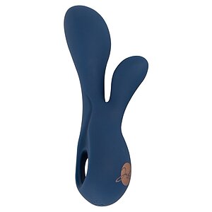 Vibrator Julie Mini Rabbit Albastru pe Vibreaza.ro