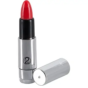 Vibrator Kiss Me Lipstick Rosu pe Vibreaza.ro