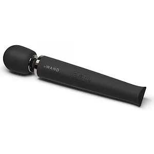 Vibrator Le Wand Rechargeable Massager Negru pe Vibreaza.ro