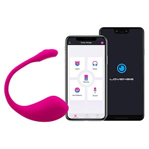 Vibrator Lovense Lush 2 Wearable Roz Vibrator Lovense Lush 2 Wearable Roz pe Vibreaza.ro