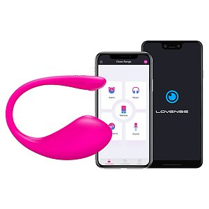 Vibrator Lovense Lush 3 Original Roz Vibrator Lovense Lush 3 Original Roz pe Vibreaza.ro