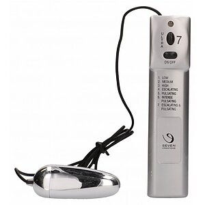 Vibrator Ou Ultra 7 Vector Argintiu pe Vibreaza.ro