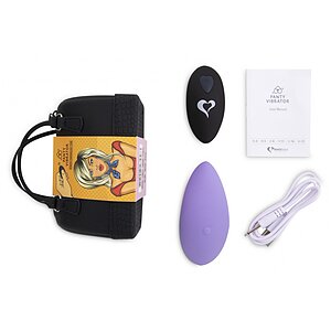 Vibrator Pentru Chilotei cu Telecomanda Feelztoys Mov pe Vibreaza.ro