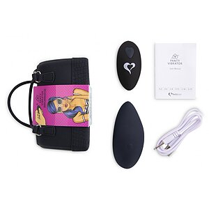 Vibrator Pentru Chiloti Cu Telecomanda Feelztoys Negru pe Vibreaza.ro