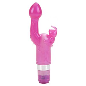 Vibrator Platinum Bunny Kiss Roz pe Vibreaza.ro