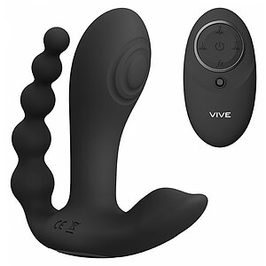 Vibrator Pulse Wave And Vibrating Dubla Actiune Negru pe Vibreaza.ro