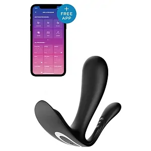 Vibrator Punctul G Top Secret Negru pe Vibreaza.ro