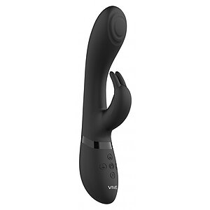 Vibrator Rabbit Cato Pulse Punctul G Negru pe Vibreaza.ro