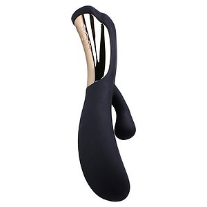 Vibrator Rabbit Dorr Iora Negru pe Vibreaza.ro