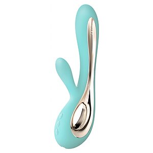 Vibrator Rabbit Lelo Soraya 2 Turcoaz pe Vibreaza.ro