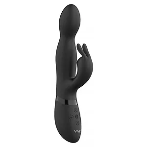 Vibrator Rabbit Niva Negru pe Vibreaza.ro