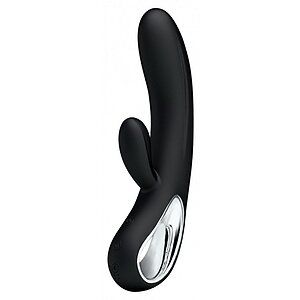 Vibrator Rabbit Pretty Love Elmer Negru pe Vibreaza.ro