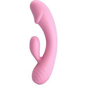 Vibrator Rabbit Pretty Love Ron Baby Roz pe Vibreaza.ro