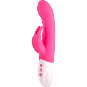 Vibrator Rabbit Reincarcabil Intence Power Roz pe Vibreaza.ro