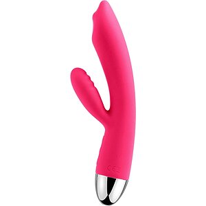 Vibrator Rabbit Svakom Trysta Rosu pe Vibreaza.ro