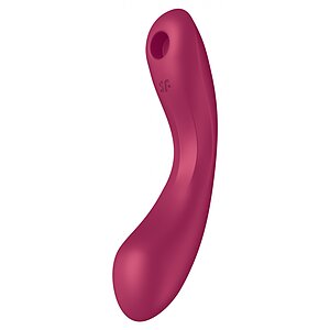 Vibrator Satisfyer Curvy Trinity 1 Rosu pe Vibreaza.ro