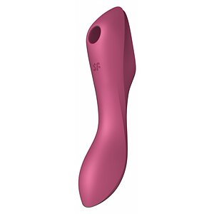 Vibrator Satisfyer Curvy Trinity 3 Rosu pe Vibreaza.ro