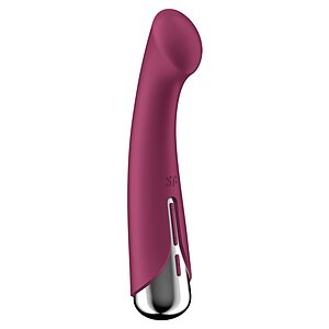 Vibrator Satisfyer Spinning G Rosu pe Vibreaza.ro