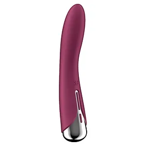 Vibrator Satisfyer Spinning Vibe 1 Rosu pe Vibreaza.ro