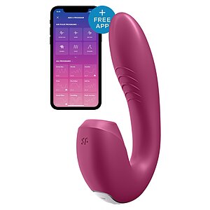 Vibrator Satisfyer Sunray Berry Mov pe Vibreaza.ro