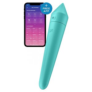 Vibrator Satisfyer Ultra Power 8 Turcoaz pe Vibreaza.ro