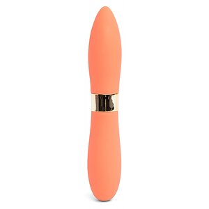 Vibrator Sensuelle Ended Deux Portocaliu pe Vibreaza.ro