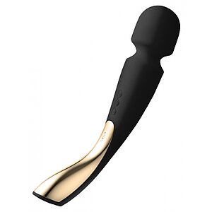 Vibrator Smart Wand 2 Massager Large Negru pe Vibreaza.ro