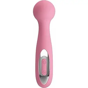 Vibrator Wand Pretty Love Cornelius Roz pe Vibreaza.ro