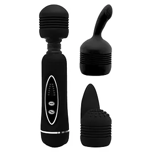 Vibrator Wand Pretty Love Magical Negru pe Vibreaza.ro