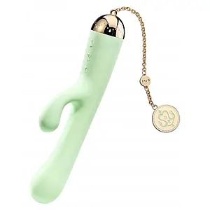 Vibrator Zalo Ichigo Rabbit Verde pe Vibreaza.ro