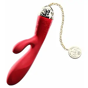 Vibrator ZALO Rosalie Rabbit Rosu pe Vibreaza.ro