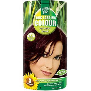 Vopsea Par Long Lasting Colour 4.67 Red Mov Brown Hennaplus pe Vibreaza.ro