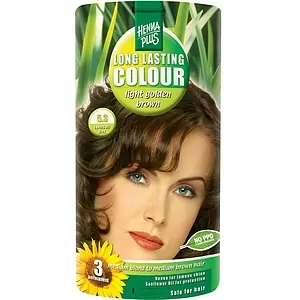 Vopsea Par Long Lasting Colour 5.3 Light Brown Hennaplus pe Vibreaza.ro