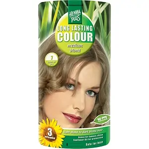 Vopsea par, Long Lasting Colour, 7 Medium Blond pe Vibreaza.ro