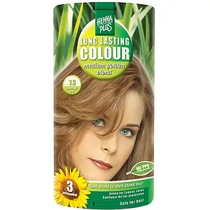 Vopsea Par Long Lasting Colour 7.3 Medium Blond Hennaplus pe Vibreaza.ro