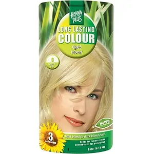 Vopsea par Long Lasting Colour 8 Light Blond Hennaplus pe Vibreaza.ro