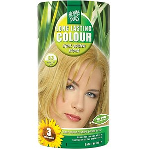 Vopsea par, Long Lasting Colour, 8.3 Light Golden Blond, Hennaplus pe Vibreaza.ro