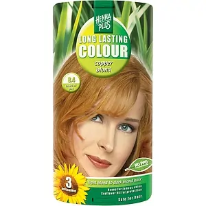 Vopsea par Long Lasting Colour 8.4 Copper Blond Hennaplus pe Vibreaza.ro