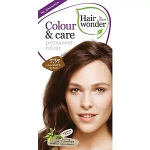 Vopsea par naturala Colour Care 5.35 Chocolate Brown Hairwonder pe Vibreaza.ro