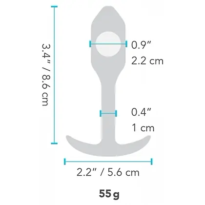 Anal Plug B-Vibe Snug 1 Mov