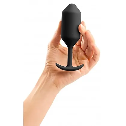 Anal Plug B-Vibe Snug 3 Negru