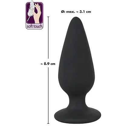 Anal Plug Black Velvets Heavy Negru